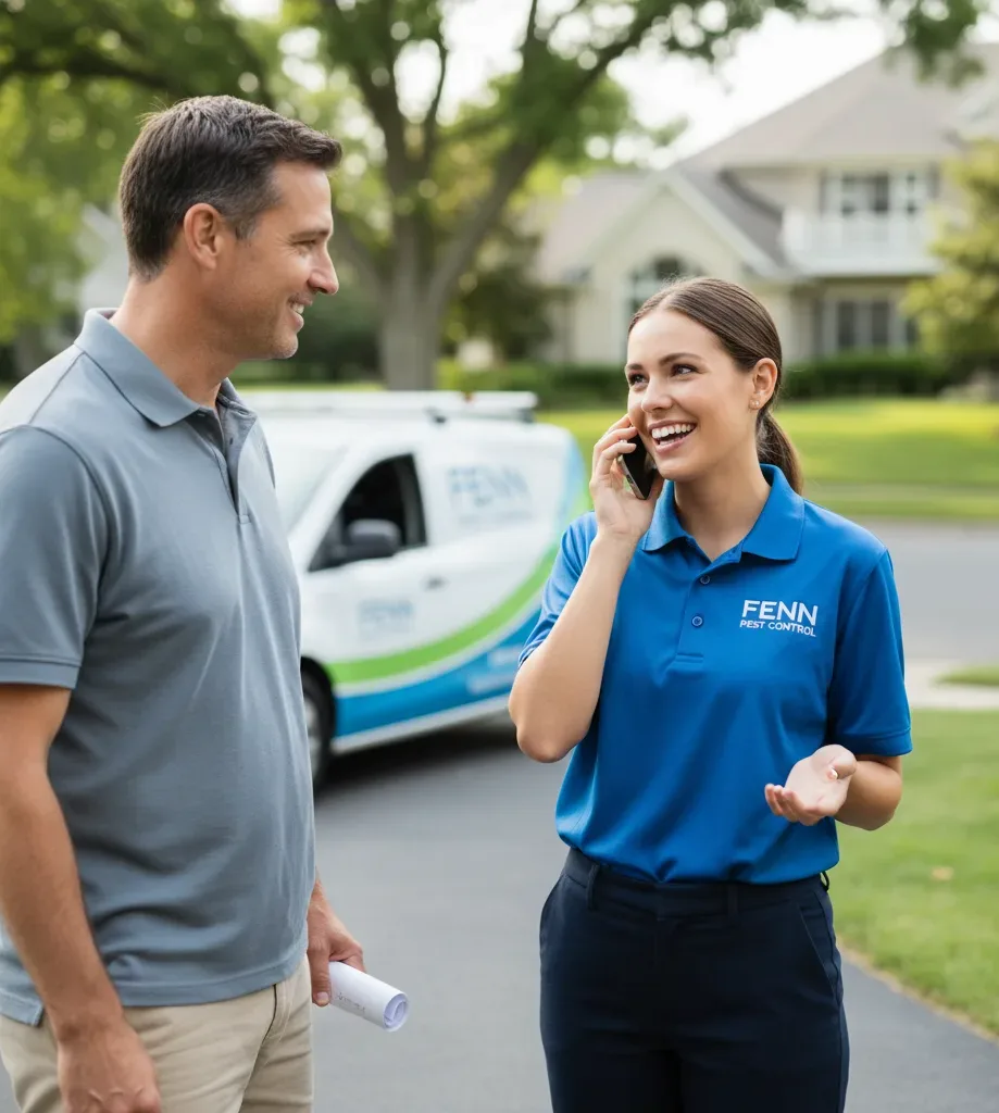 Fenn Pest Control customer support in Houlton